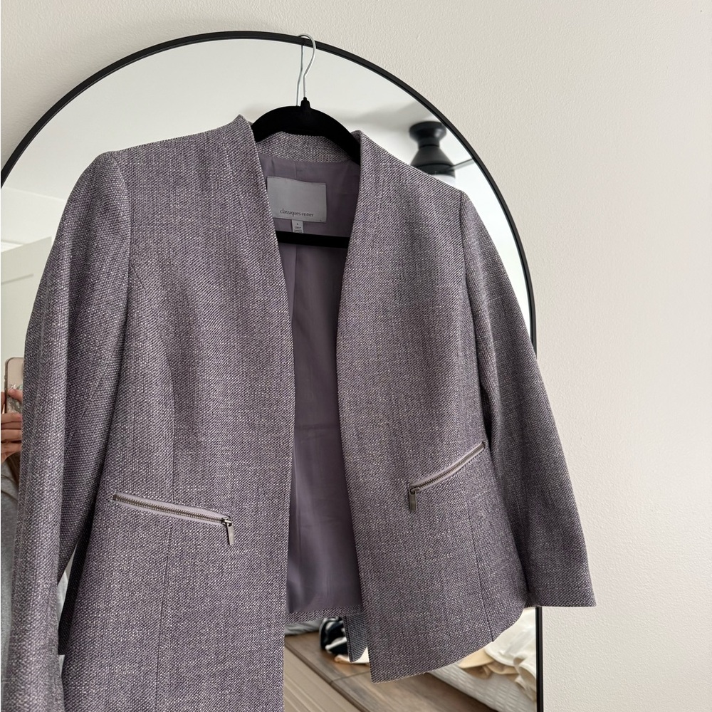 Classiques Entier Women's Purple Blazer